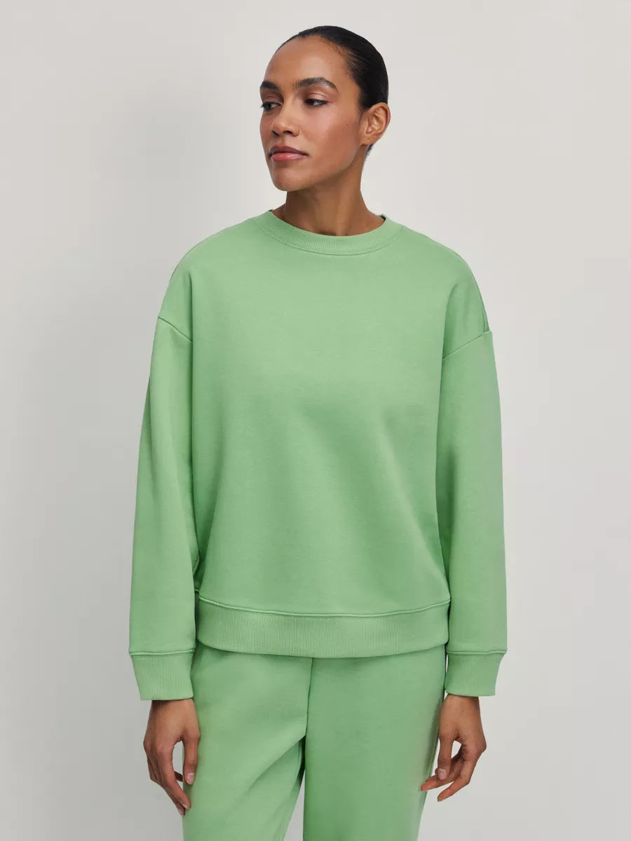 Damen Bequemer Oversized Sweatpullover mit lässigem Schnitt Heidi-Mode