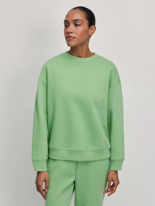 Damen Bequemer Oversized Sweatpullover mit lässigem Schnitt Heidi-Mode