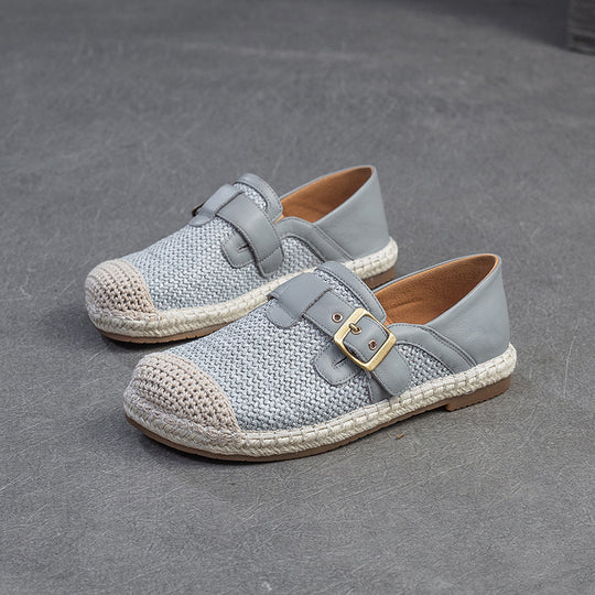 Damen Pantoletten mit innovativem Riemendesign und flexibler Sohle Heidi-Mode