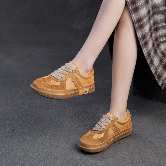Damen Sneaker mit weichem Obermaterial und komfortabler Dämpfung Heidi-Mode
