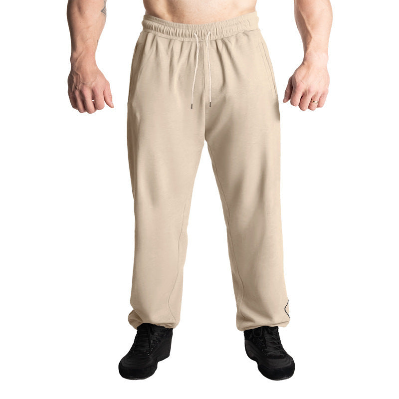 Herren Sportliche Jogginghose mit elastischem Bund und praktischen Seitentaschen Heidi-Mode
