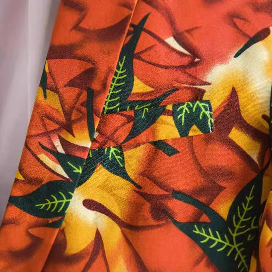 Damen Blazer im tropischen Blätterdesign Heidi-Mode