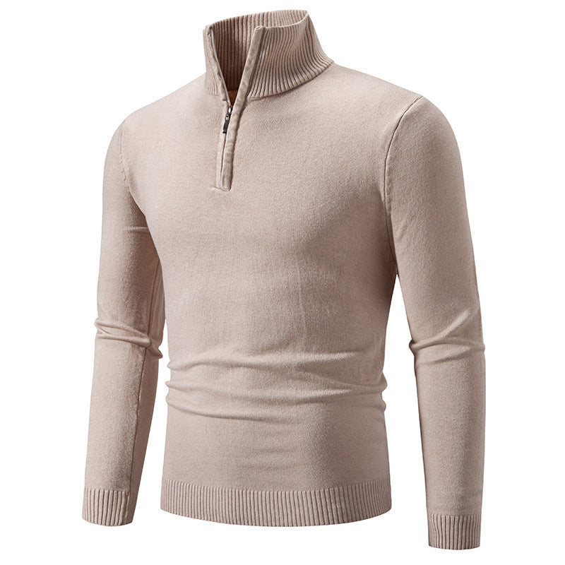 Herren Stehkragen Pullover Heidi-Mode