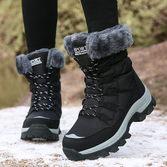 Damen Isolierte Winterstiefel mit rutschfester Sohlenkonstruktion und kuscheligem Innenfutter Heidi-Mode