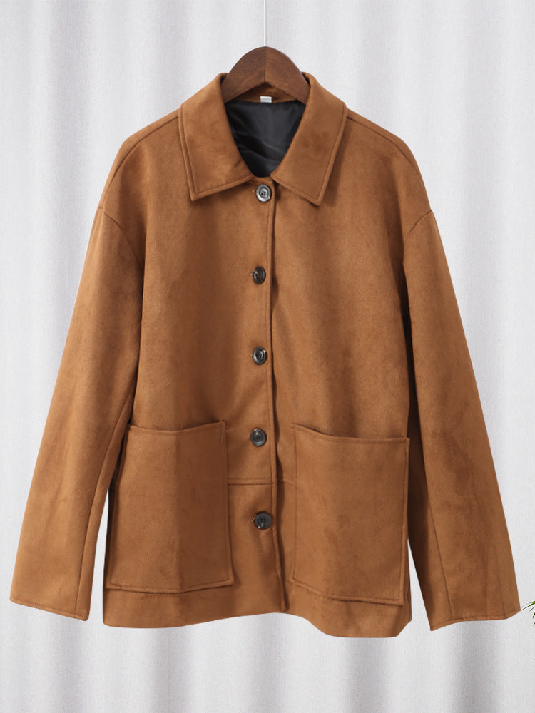 Damen Casual Oversize Jacke Heidi-Mode