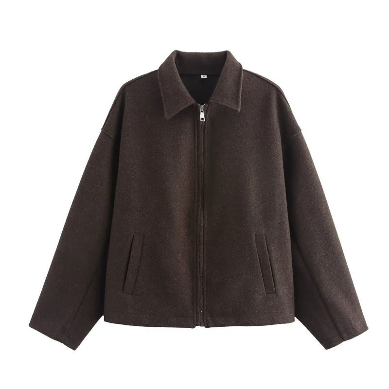 Damen lässige Steppjacke mit praktischen Taschen und elegantem Schnitt Heidi-Mode