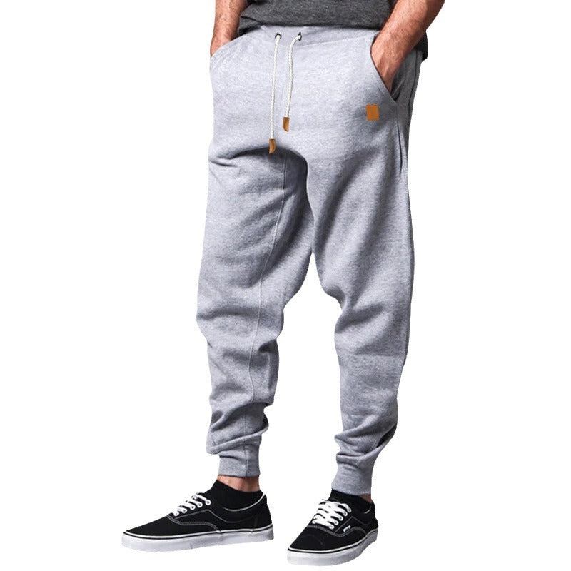 Herren Bequeme Freizeithose mit elastischem Bund und Seitentaschen Heidi-Mode