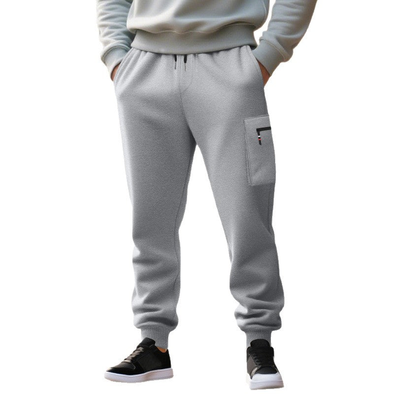 Herren Freizeithose mit elastischem Bund und praktischen Seitentaschen Heidi-Mode