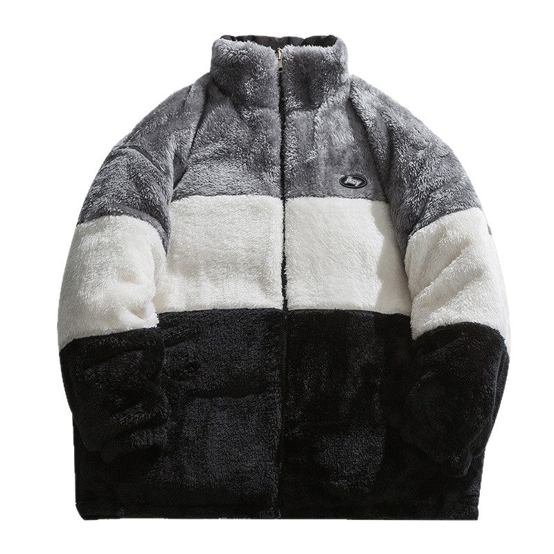 Damen Daunenjacke mit weichem Innenfutter und hohem Kragen Heidi-Mode