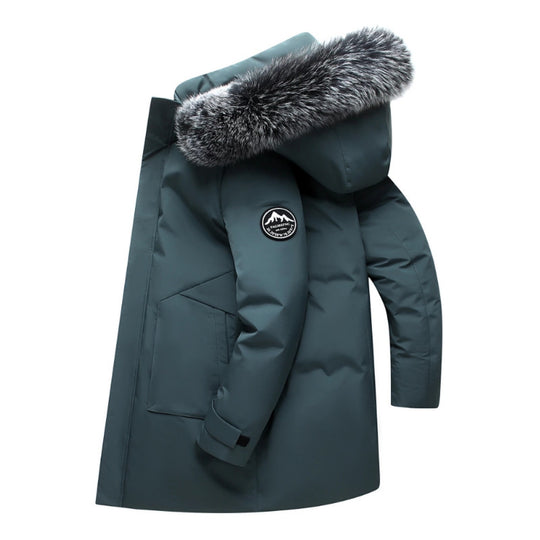 Damen Winterparka mit abnehmbarer Kapuze und kuscheligem Kunstfell Heidi-Mode