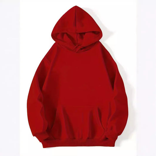 Damen Oversized Kapuzenpullover mit Kängurutasche Heidi-Mode