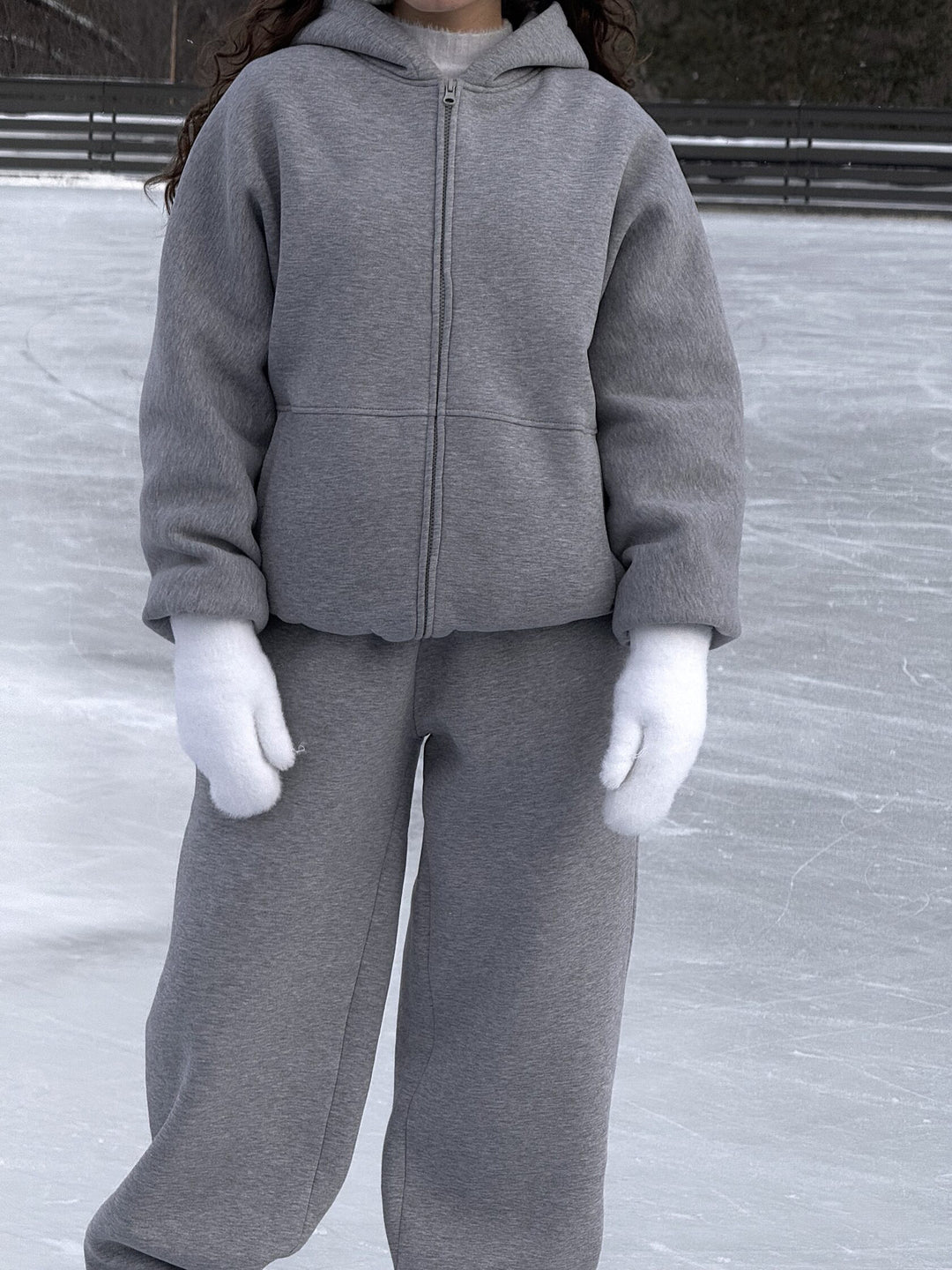 Damen Bequeme und stylische Kapuzenjacke Heidi-Mode