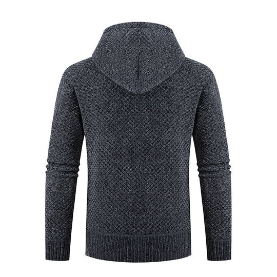 Herren sportliche Steppjacke mit weichem Innenfutter und praktischem Reißverschluss Heidi-Mode