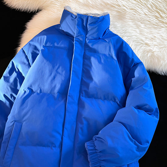 Damen Daunenjacke mit weichem Innenfutter und hohem Kragen Heidi-Mode