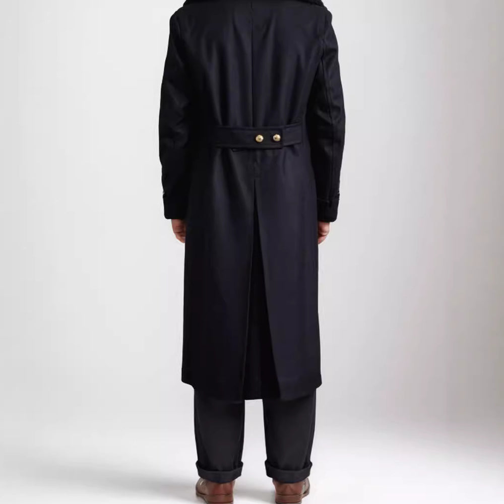 Herren eleganter und stilvoller Dufflecoat mit modernen Akzenten Heidi-Mode