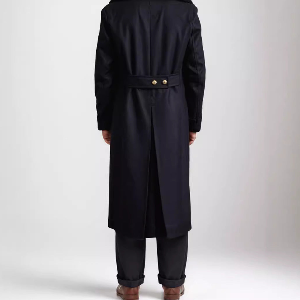 Herren eleganter und stilvoller Dufflecoat mit modernen Akzenten Heidi-Mode