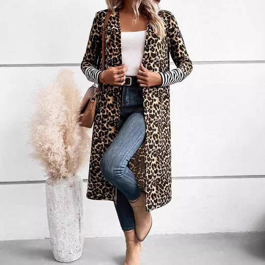 Damen Elegant gemusterter Cardigan Heidi-Mode