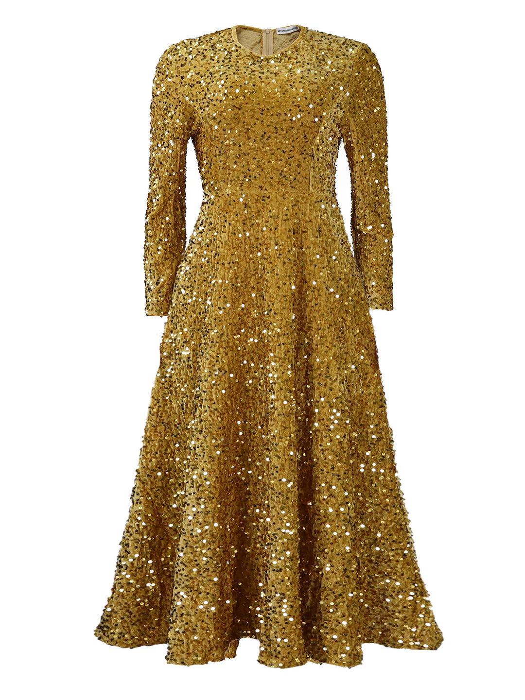 Damen Abendkleid mit glitzernden Pailletten und eleganter A-Linie Heidi-Mode
