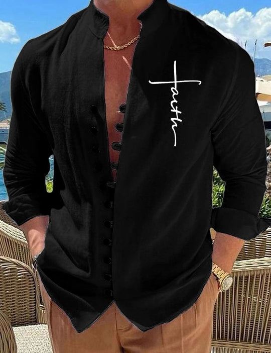Herren luftige Hemdbluse Heidi-Mode