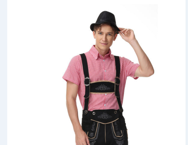 Herren Stilvolles Trachten-Outfit mit aufwändigen Stickereien und modernen Akzenten Heidi