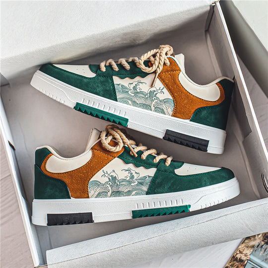 Femme Artistic Low-Top Sneakers Heidi-Mode