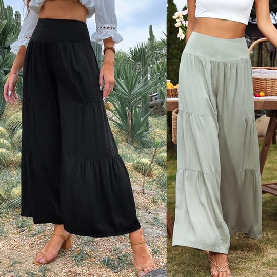 Damen weite Sommerhose Heidi-Mode