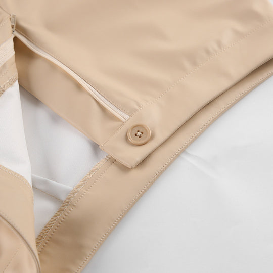 Damen Hochwetterliche Kunstleder Hosen im weiten Schnitt Heidi-Mode