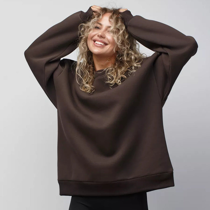Damen Bequemer Oversized Pullover mit lässigem Schnitt Heidi-Mode