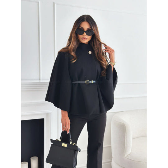 Damen Elegantes Cape-Jackett Heidi-Mode