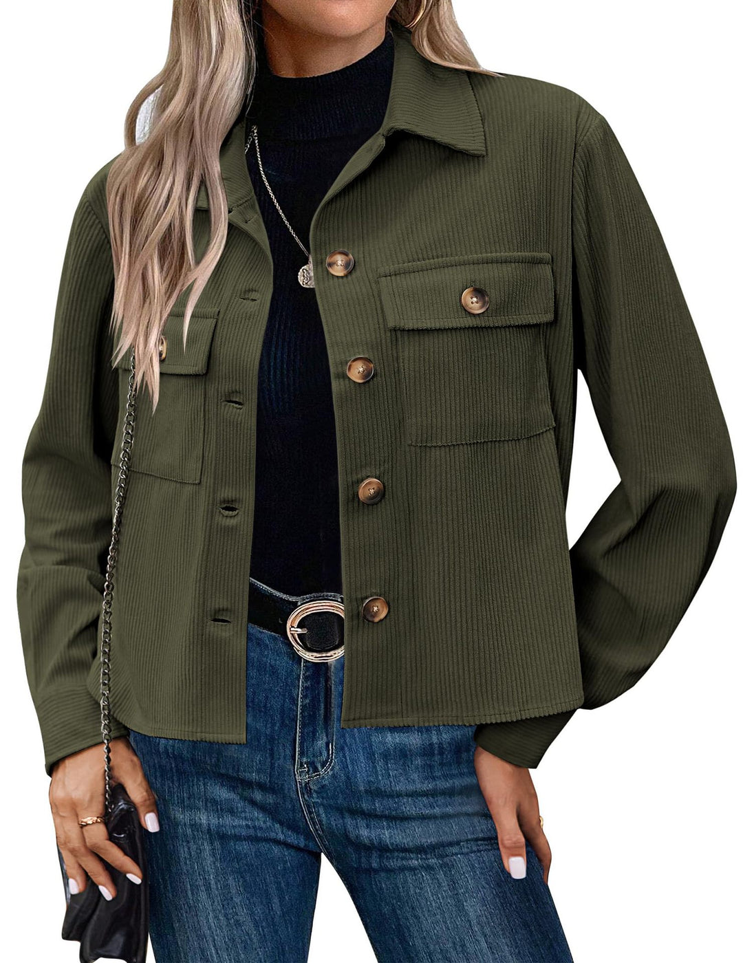 Damen Utility-Jacke Heidi-Mode
