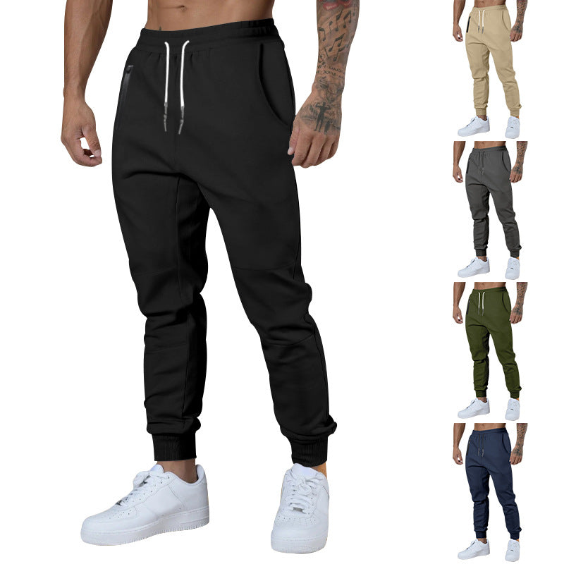Herren Sportliche Lifestyle-Jogginghose mit elastischem Bund und praktischen Taschen Heidi-Mode