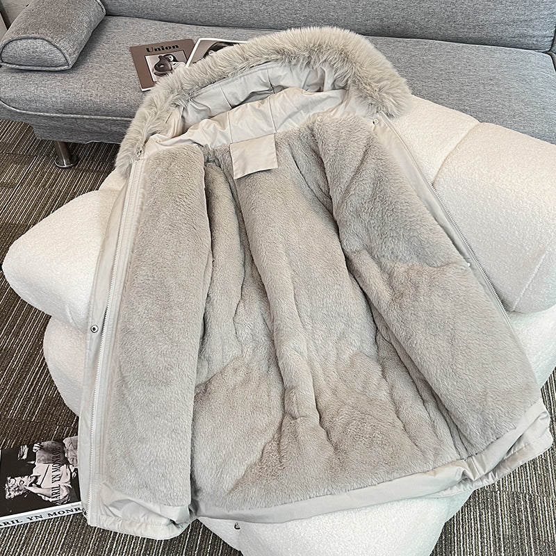 Damen Modischer Winterparka mit kuscheligem Innenfutter und praktischen Taschen Heidi-Mode