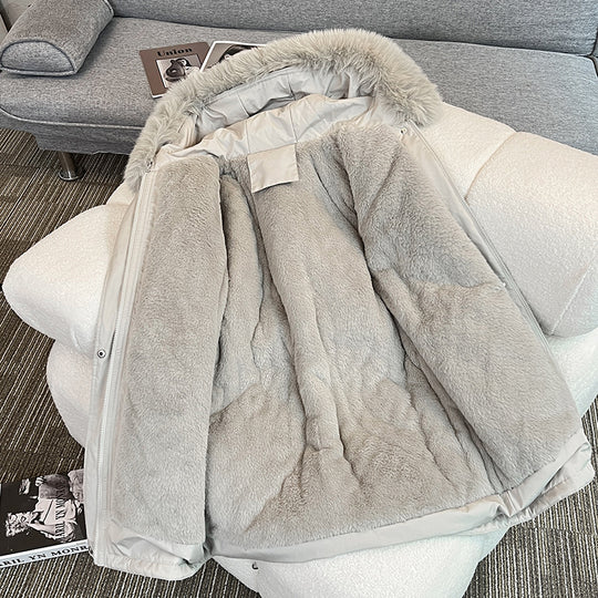 Damen Modischer Winterparka mit kuscheligem Innenfutter und praktischen Taschen Heidi-Mode