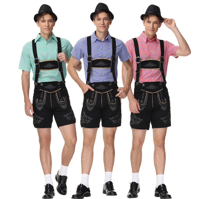 Herren Stilvolles Trachten-Outfit mit aufwändigen Stickereien und modernen Akzenten Heidi