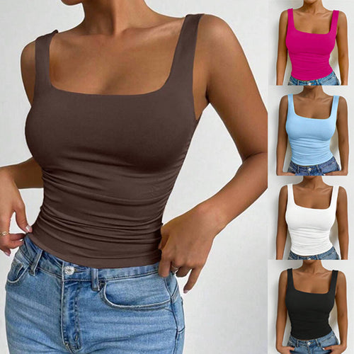 Damen Figurbetontes Top Heidi-Mode