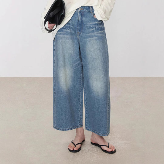 Damen weite Jeans im modernen Schnitt Heidi-Mode