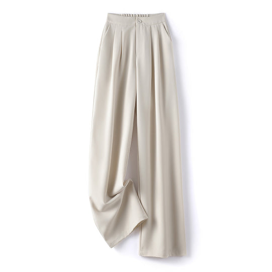 Femme Taillierte Hochtaillierte Weite Hose Heidi-Mode