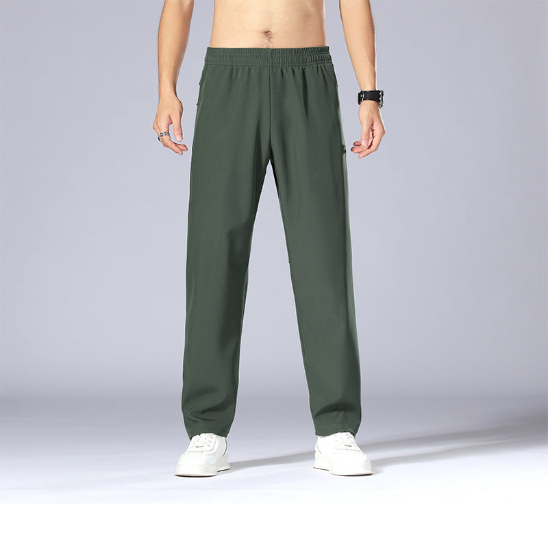 Herren Freizeit-Hose mit elastischem Bund und atmungsaktiven Eigenschaften Heidi-Mode
