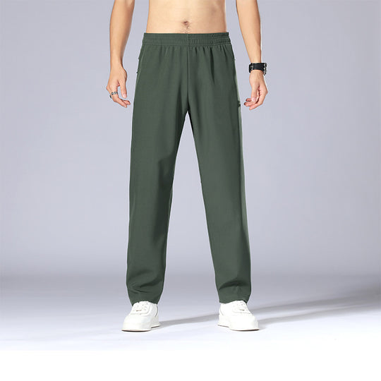 Herren Freizeit-Hose mit elastischem Bund und atmungsaktiven Eigenschaften Heidi-Mode