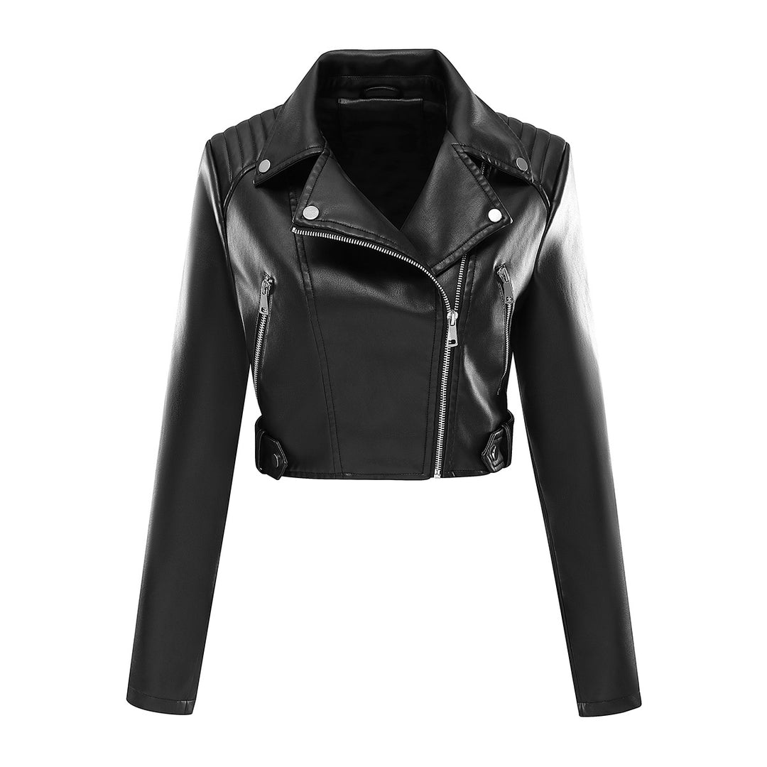 Damen Bikerjacke aus veganem Heidi-Mode