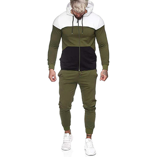 Herren sportlicher Trainingsanzug Heidi-Mode