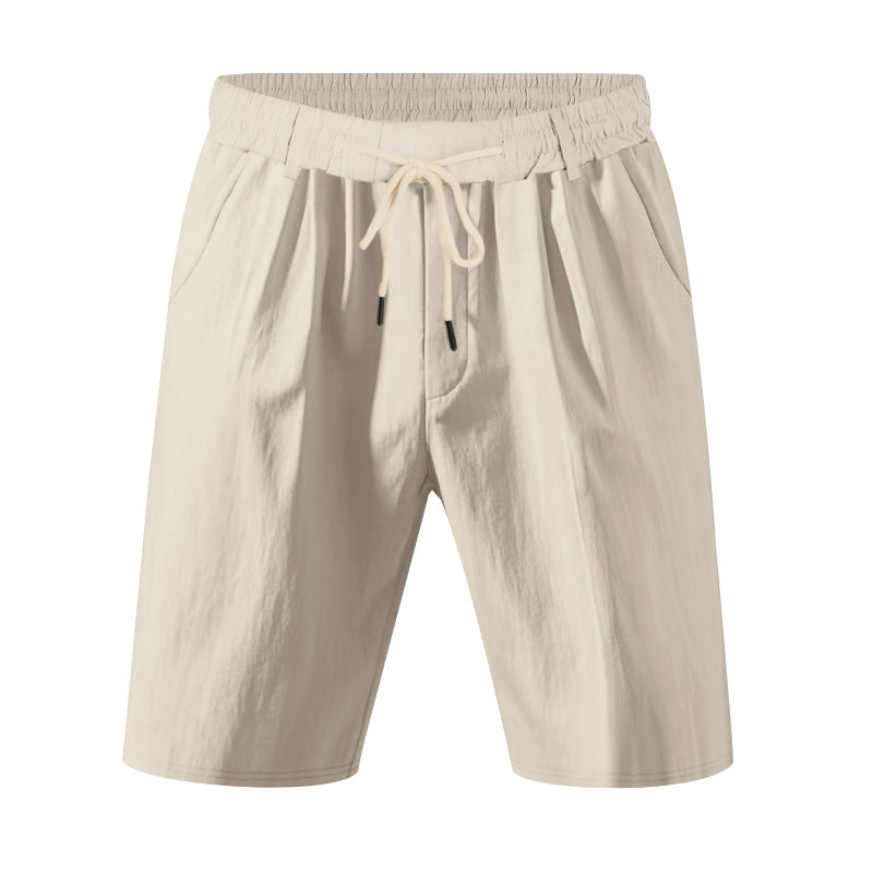 Damen bequeme Sweatshorts mit verstellbarem Bund und Seitentaschen Heidi-Mode