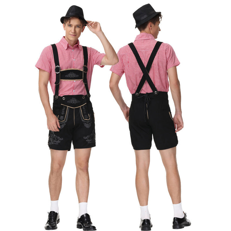 Herren Stilvolles Trachten-Outfit mit aufwändigen Stickereien und modernen Akzenten Heidi