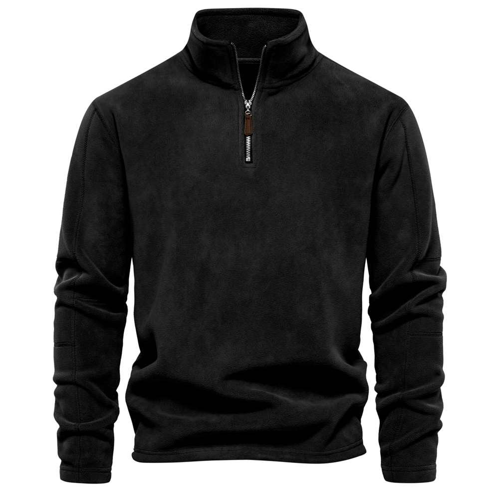 Fleece Velours Sweatshirt