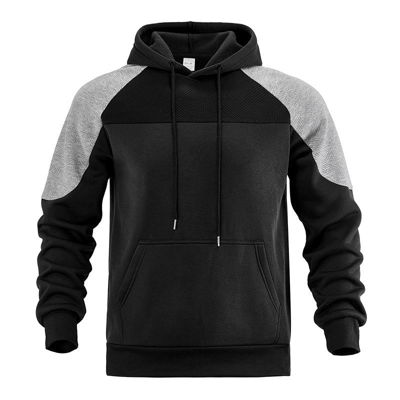 Herren Kapuzensweater mit ergonomischem Schnitt und strukturiertem Obermaterial Heidi-Mode