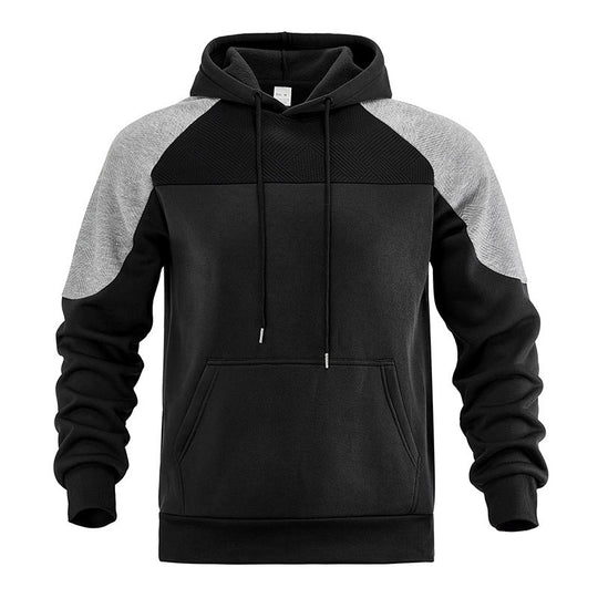 Herren Kapuzensweater mit ergonomischem Schnitt und strukturiertem Obermaterial Heidi-Mode