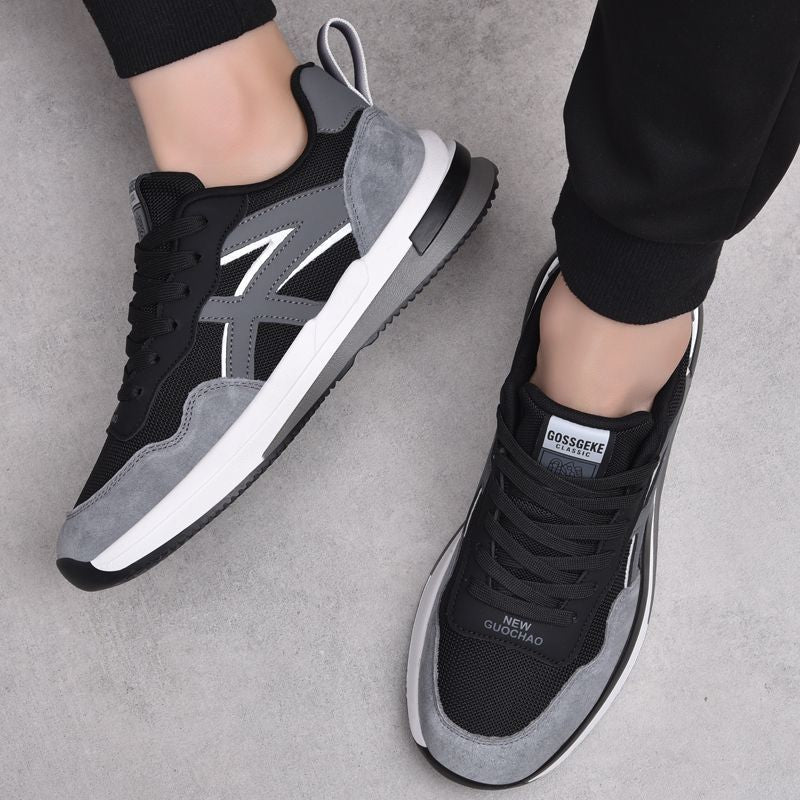 Herren Sportliche Sneakers mit stoßdämpfendem Design und atmungsaktivem Obermaterial Heidi-Mode