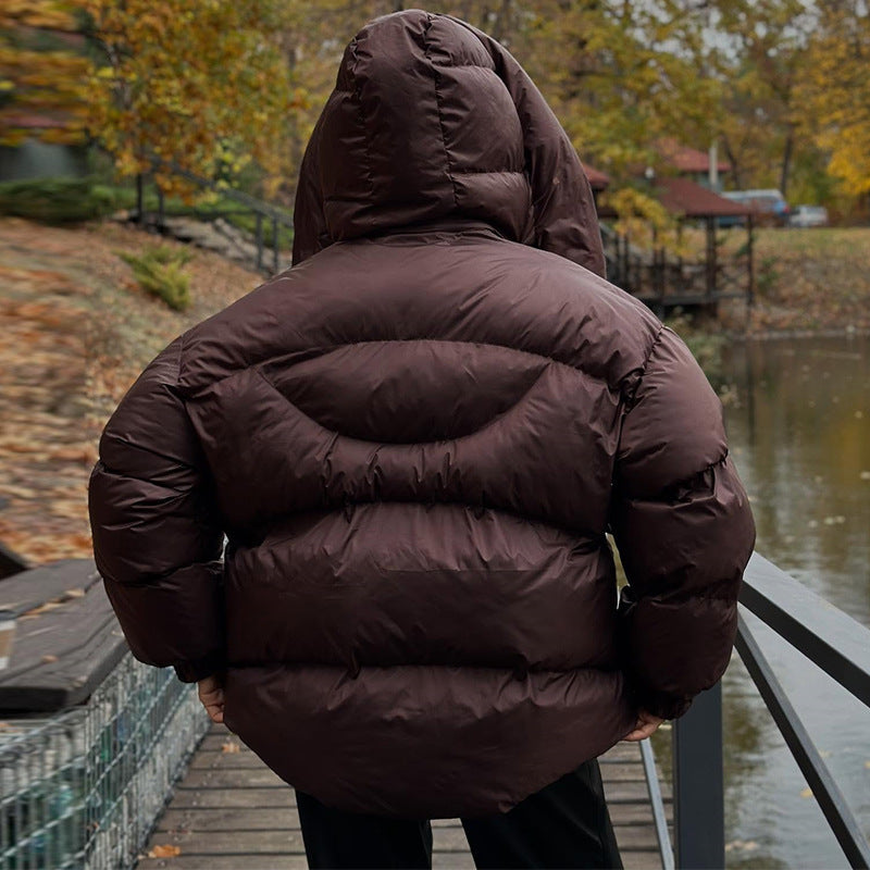 Heidi-Mode | Damen Gesteppte Winterjacke mit Oversized Kapuze – Warm, Wasserabweisend & Modern