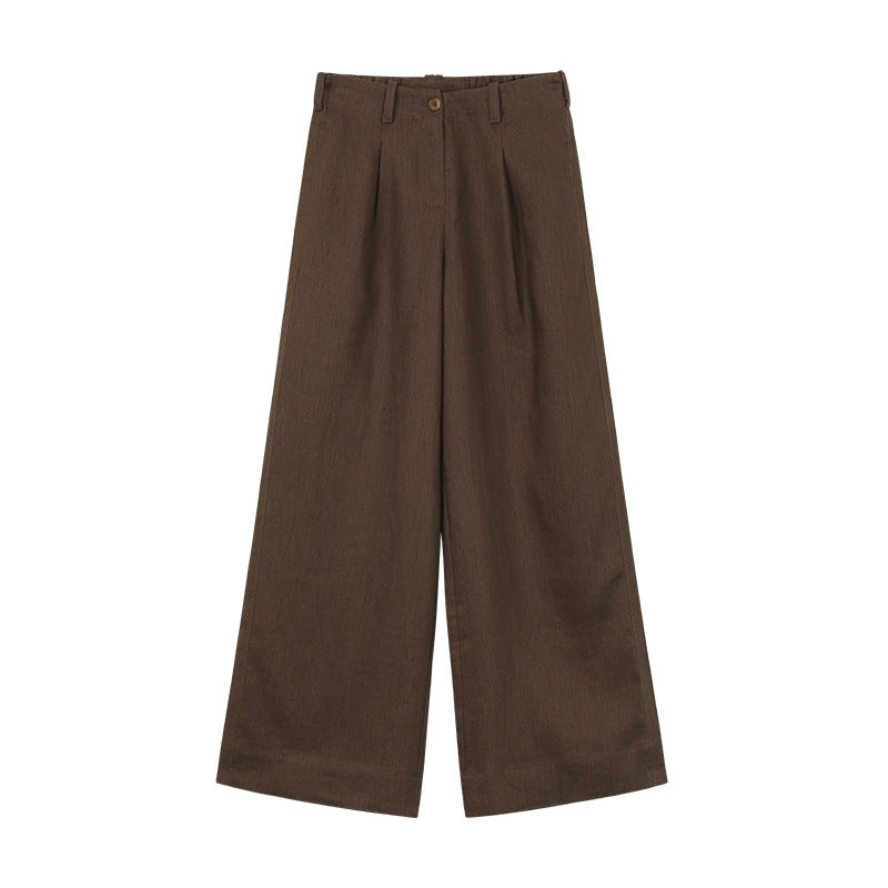 Damen weite Dress Pants im eleganten Stil Heidi-Mode