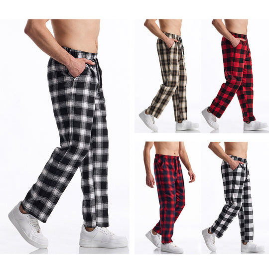 Herren komfortable Karohose Heidi-Mode